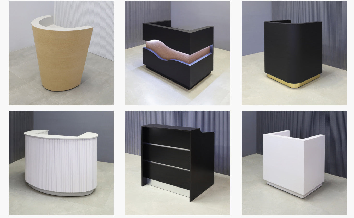Redefine Your Business with Custom Podiums and Host Reception Desks from Axis Office