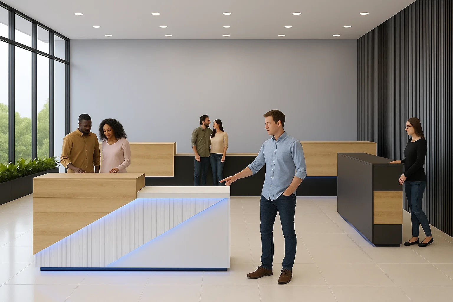 Where to Buy Commercial Reception Desks: Custom, Ready-to-Ship & Corporate Front Desk Buying Guide