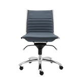 ES506 Armless Chair - Blue
