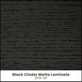 Black Cinder Matte Laminate