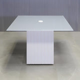 Omaha Square Conference Table With X2 Base
