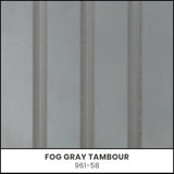 Fog Gray Tambour - 961-58