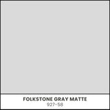 Folkstone Gray Matte Laminate - 927-58