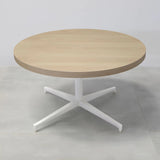 Newton Coffee Table with Star Base in Natural Ash PVC Laminate  - 36 In. - Stock #153