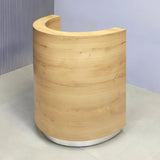 Lima Round Podium & Host Custom Desk