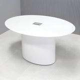 Aurora Oval Conference Table With Engineered Surface Top