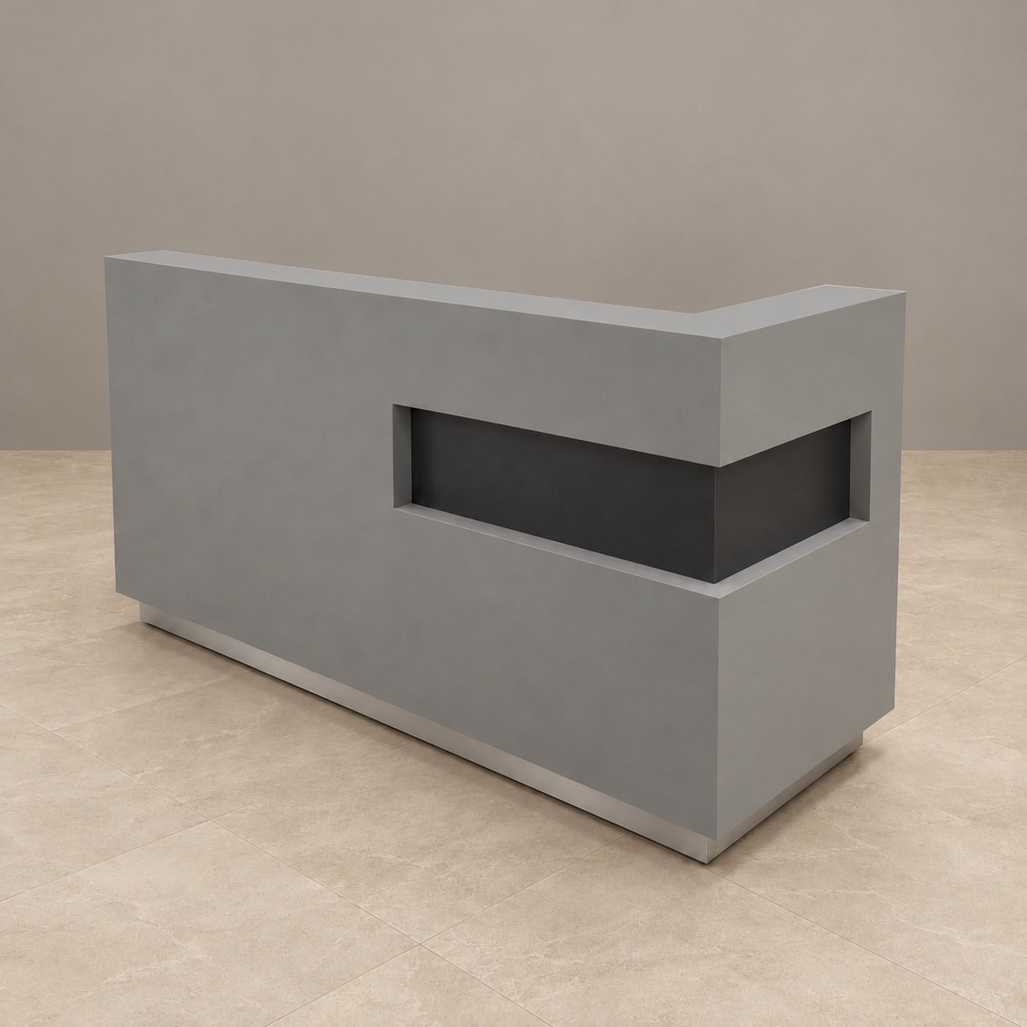 Manhattan L-Shape Custom Reception Desk
