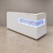 Manhattan L-Shape Custom Reception Desk