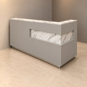 Manhattan L-Shape Custom Reception Desk