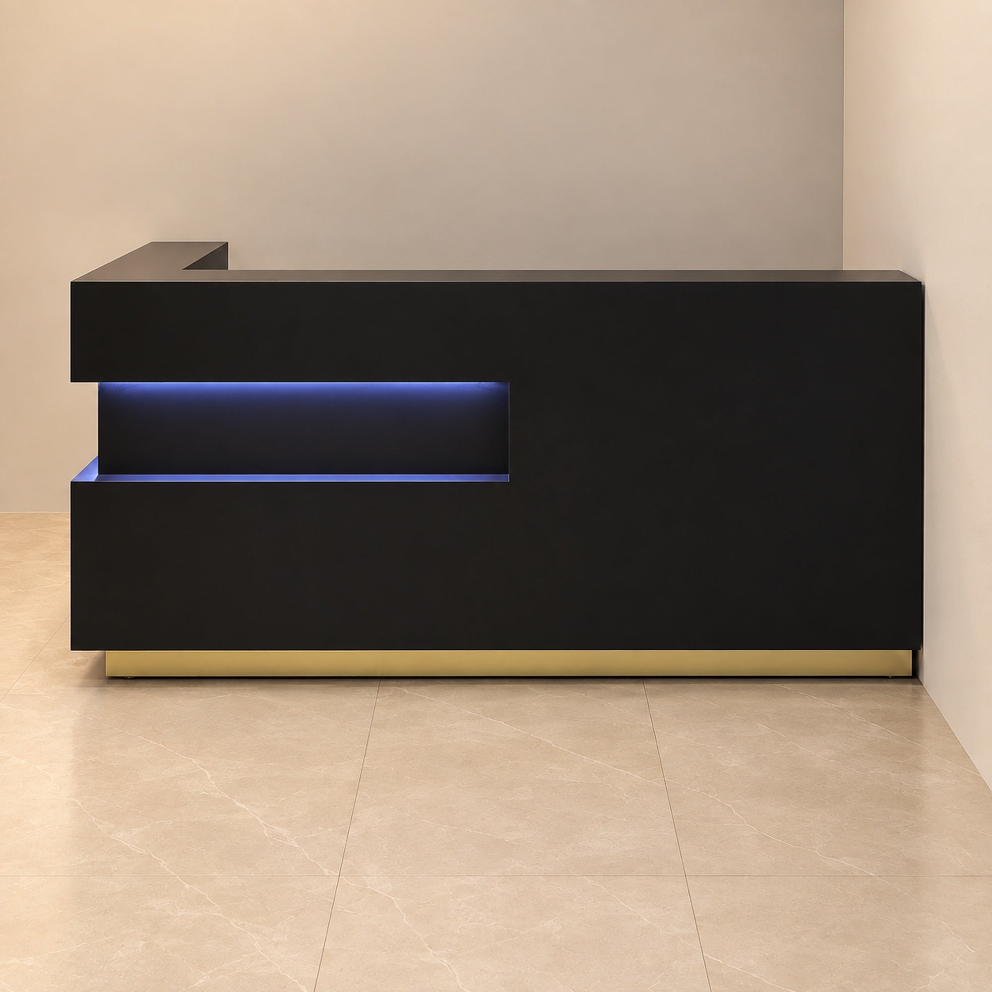 Manhattan L-Shape Custom Reception Desk