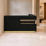 Manhattan L-Shape Custom Reception Desk