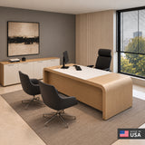 Milano Curved Executive Desk