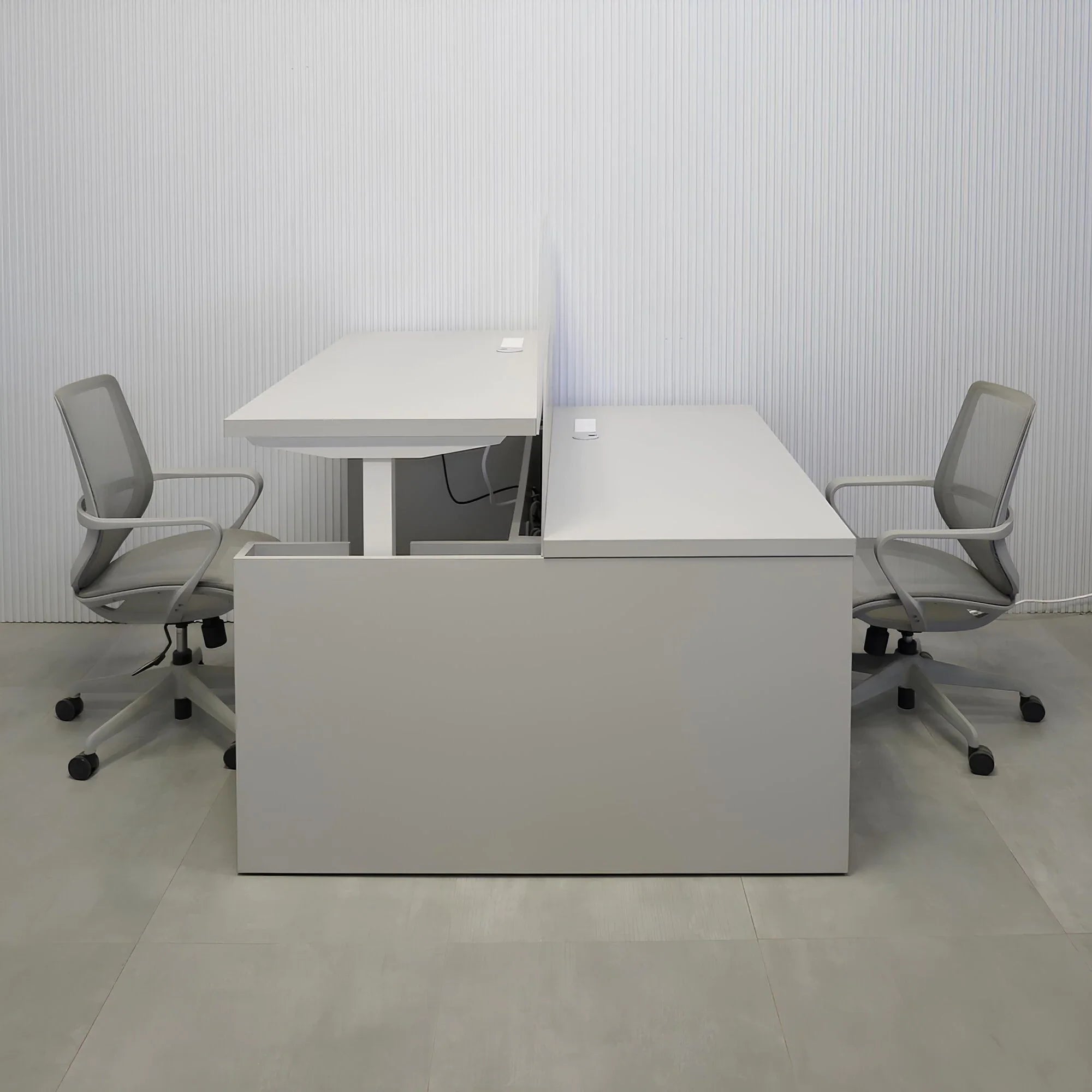 4" Frosted  Acrylic partition.