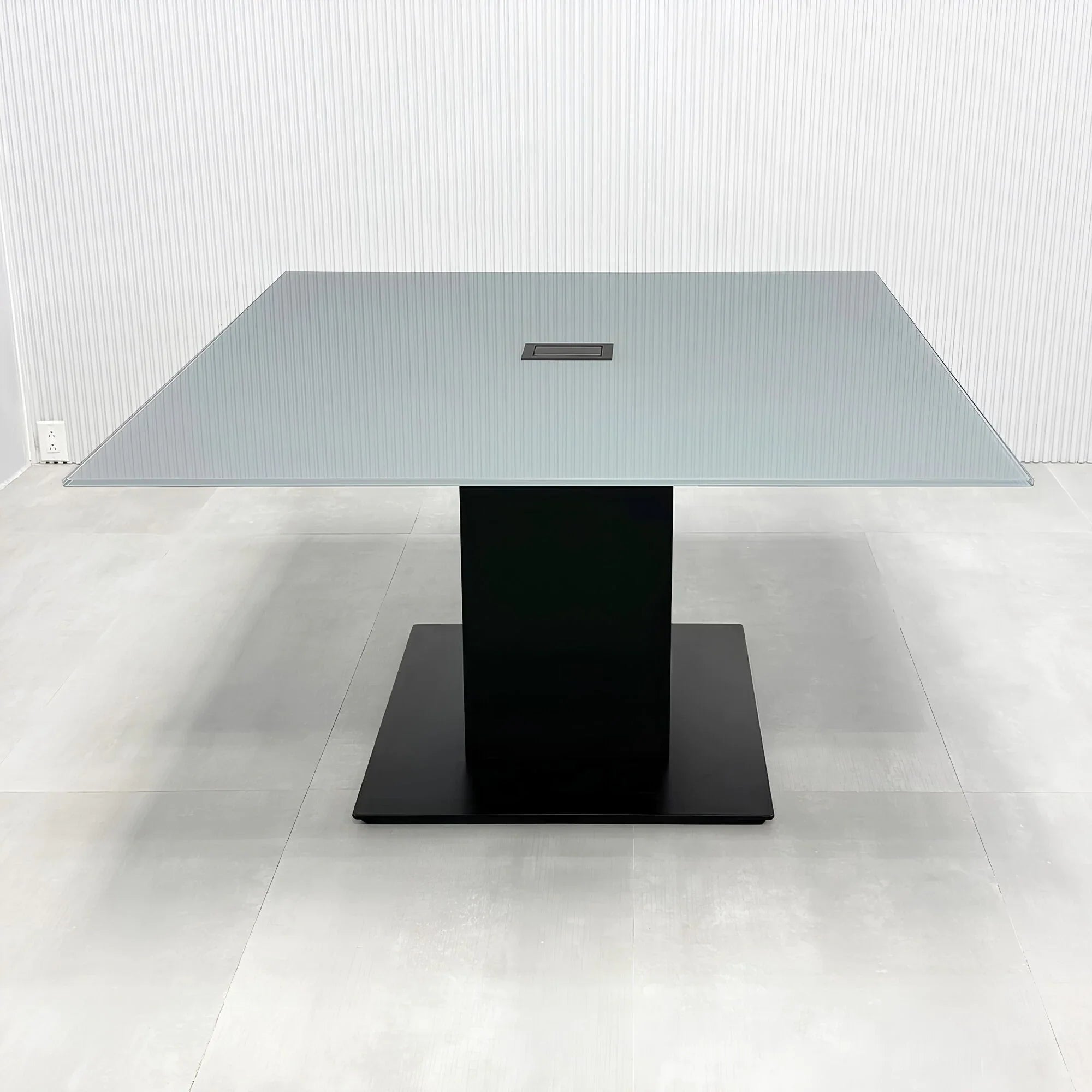 Omaha Square Conference Table with X3 Base